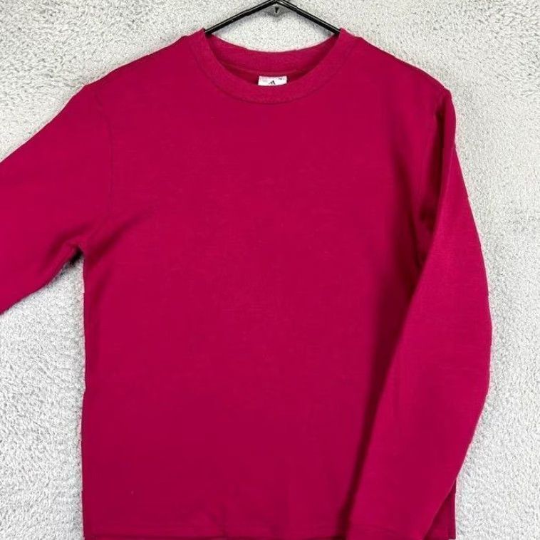 Adidas Adidas Zoe Saldana Sweatshirt Mens Small Dark Pink Crewneck Pullover New with Tags Size US S / EU 44-46 / 1 - 4 Thumbnail