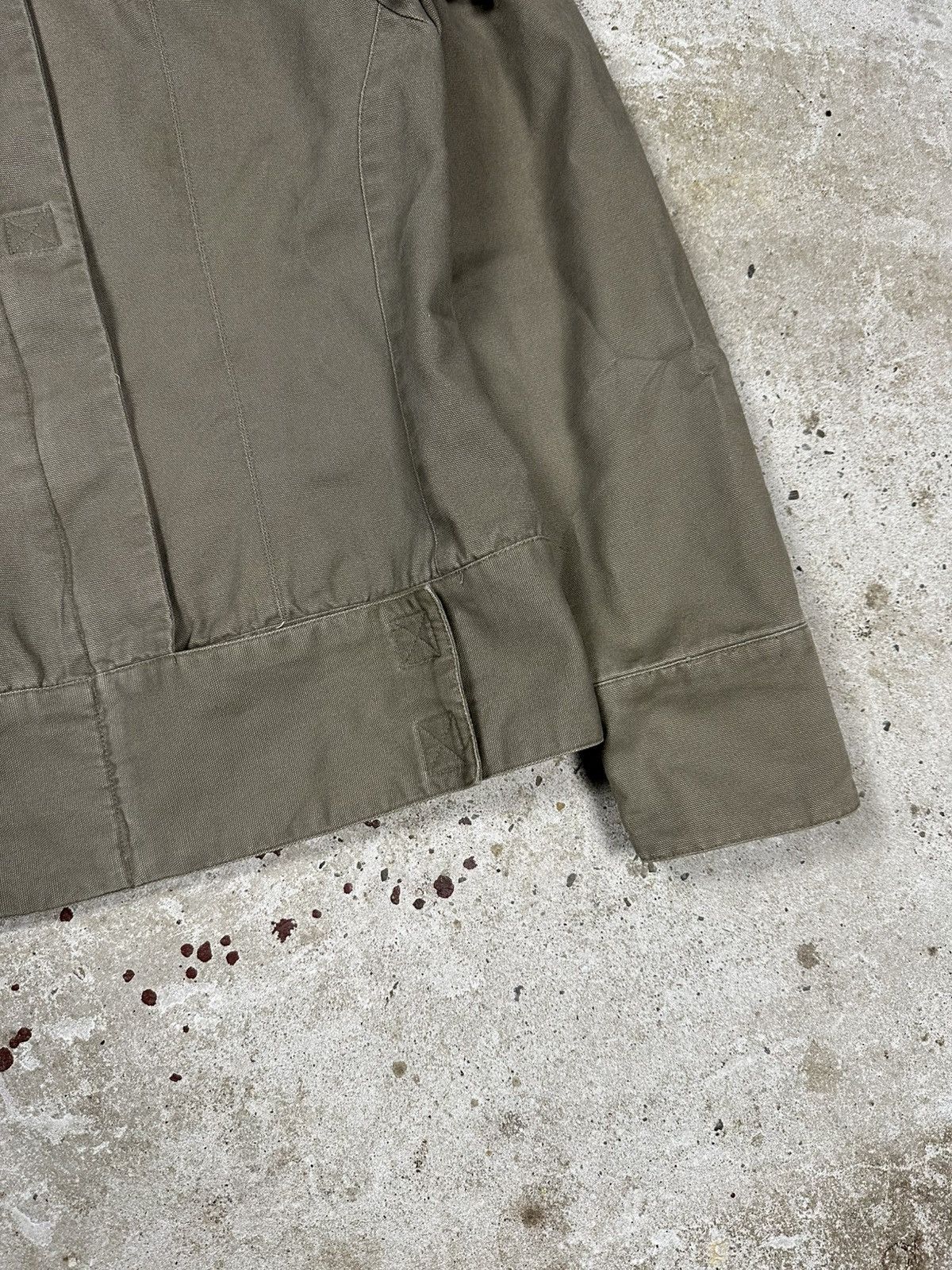 Japanese Brand Vintage Y2K Asymmetrical Utility Light Jacket Army Style Size US S / EU 44-46 / 1 - 3 Thumbnail