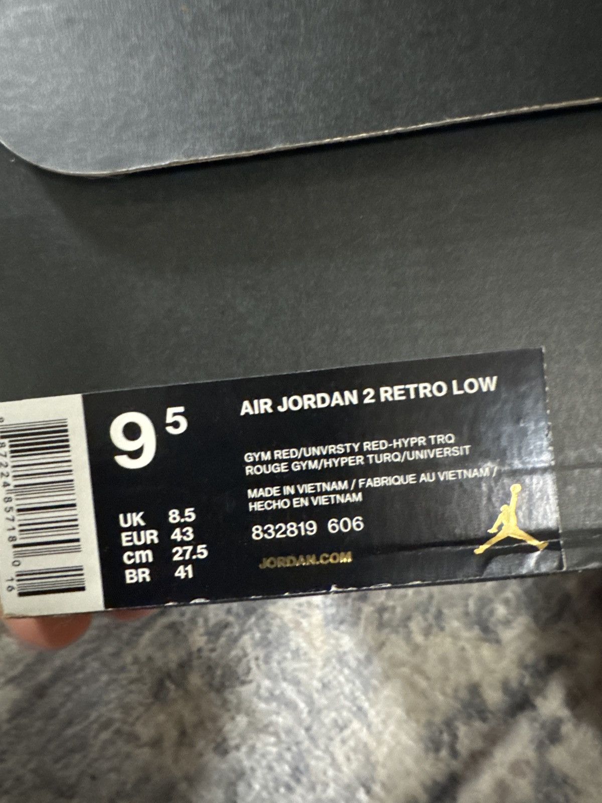 Jordan Brand Air Jordan 2 “Gym Red” Size US 9.5 / EU 42-43 - 4 Thumbnail