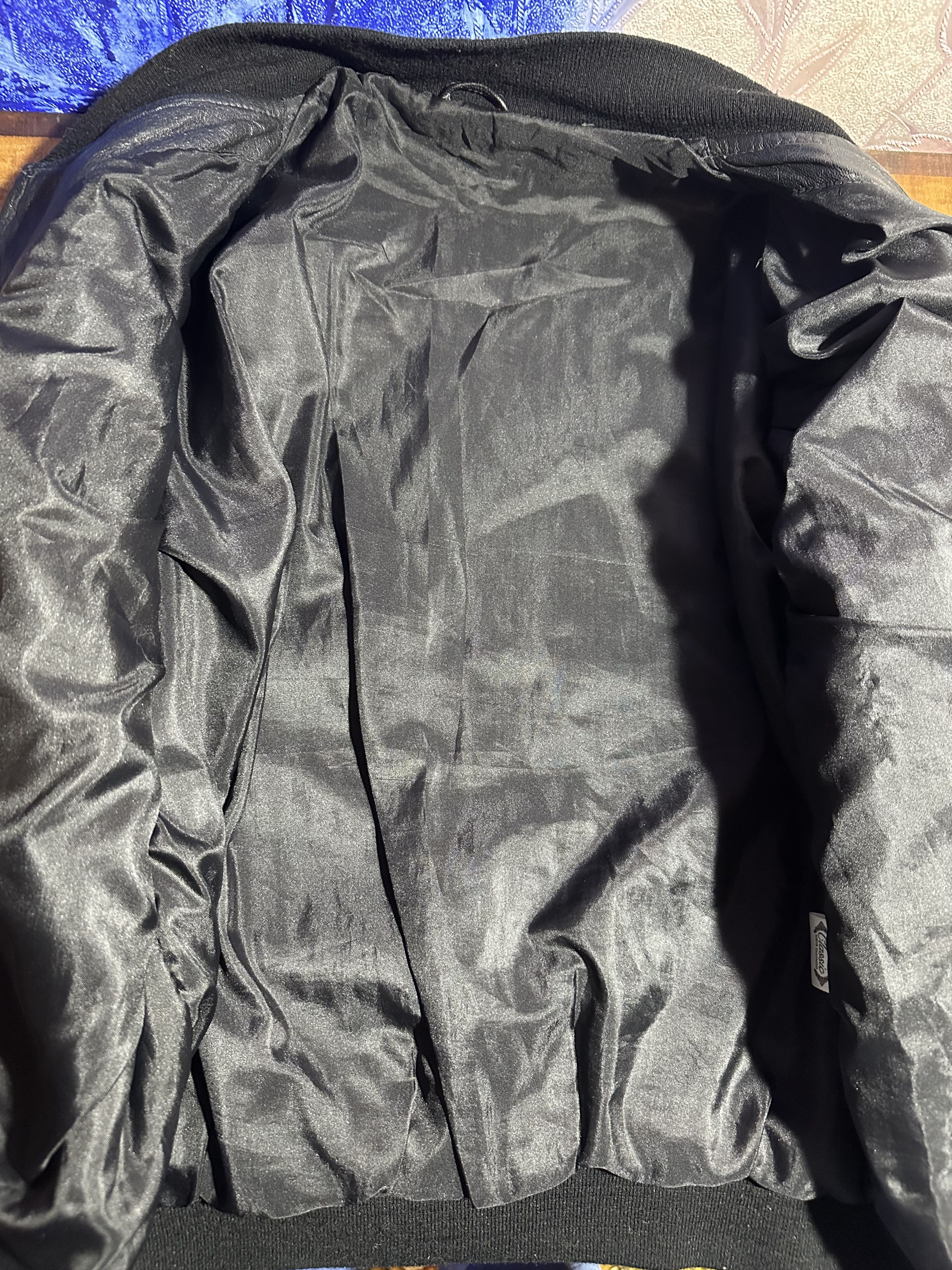 Vintage Men’s Black Genuine Leather Jacket Size US L / EU 52-54 / 3 - 4 Thumbnail