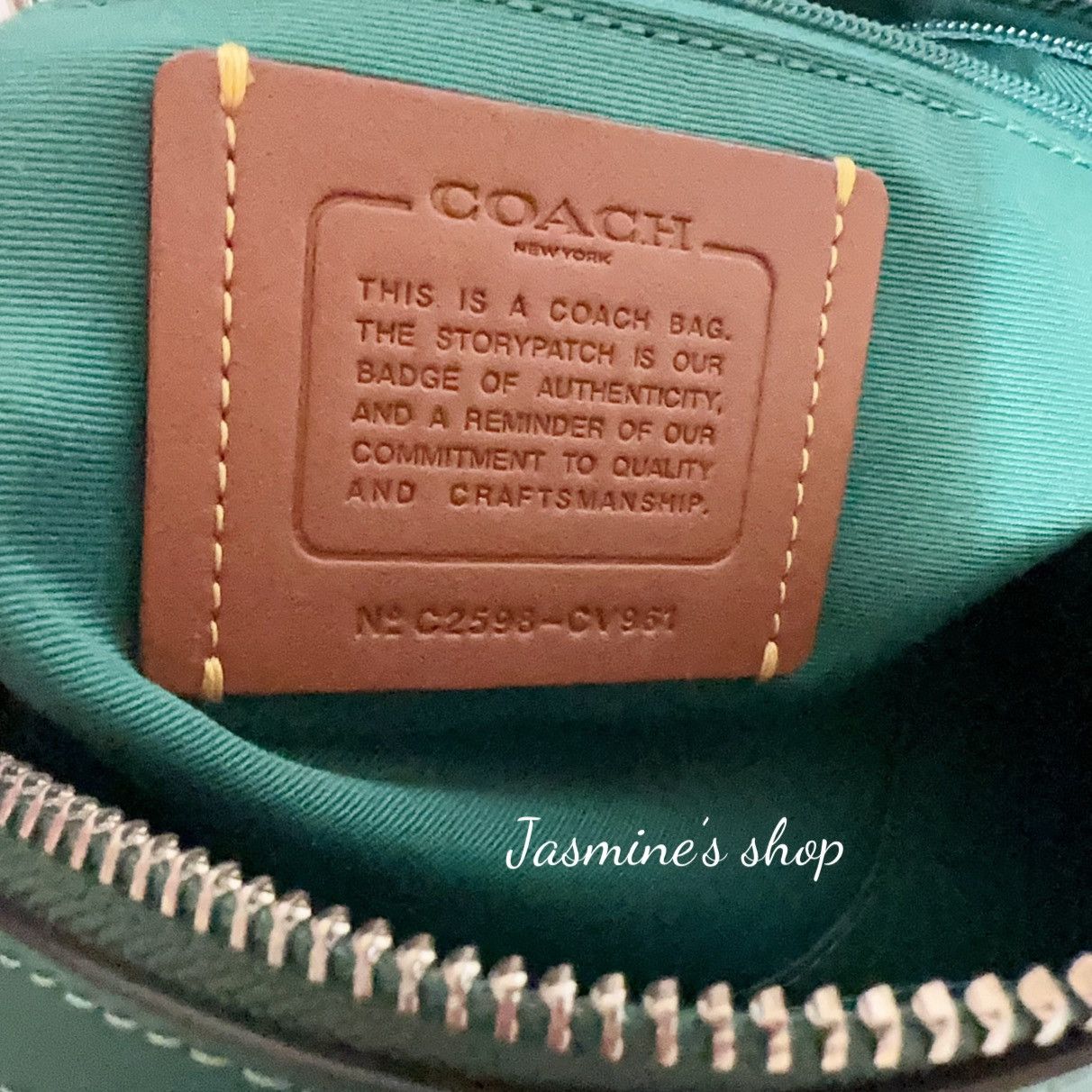 Coach NWT Coach Medium Rowan Satchel Bag In Signature Canvas CV961 Size ONE SIZE - 7 Thumbnail