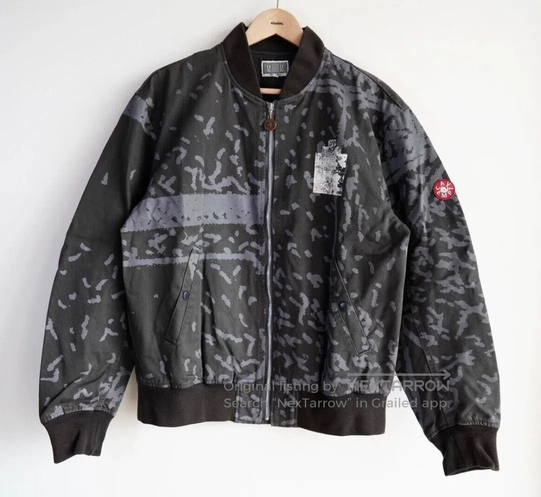 Cav Empt Black Camo Print Bomber Jacket Size L. Size US L / EU 52-54 / 3 - 1 Thumbnail