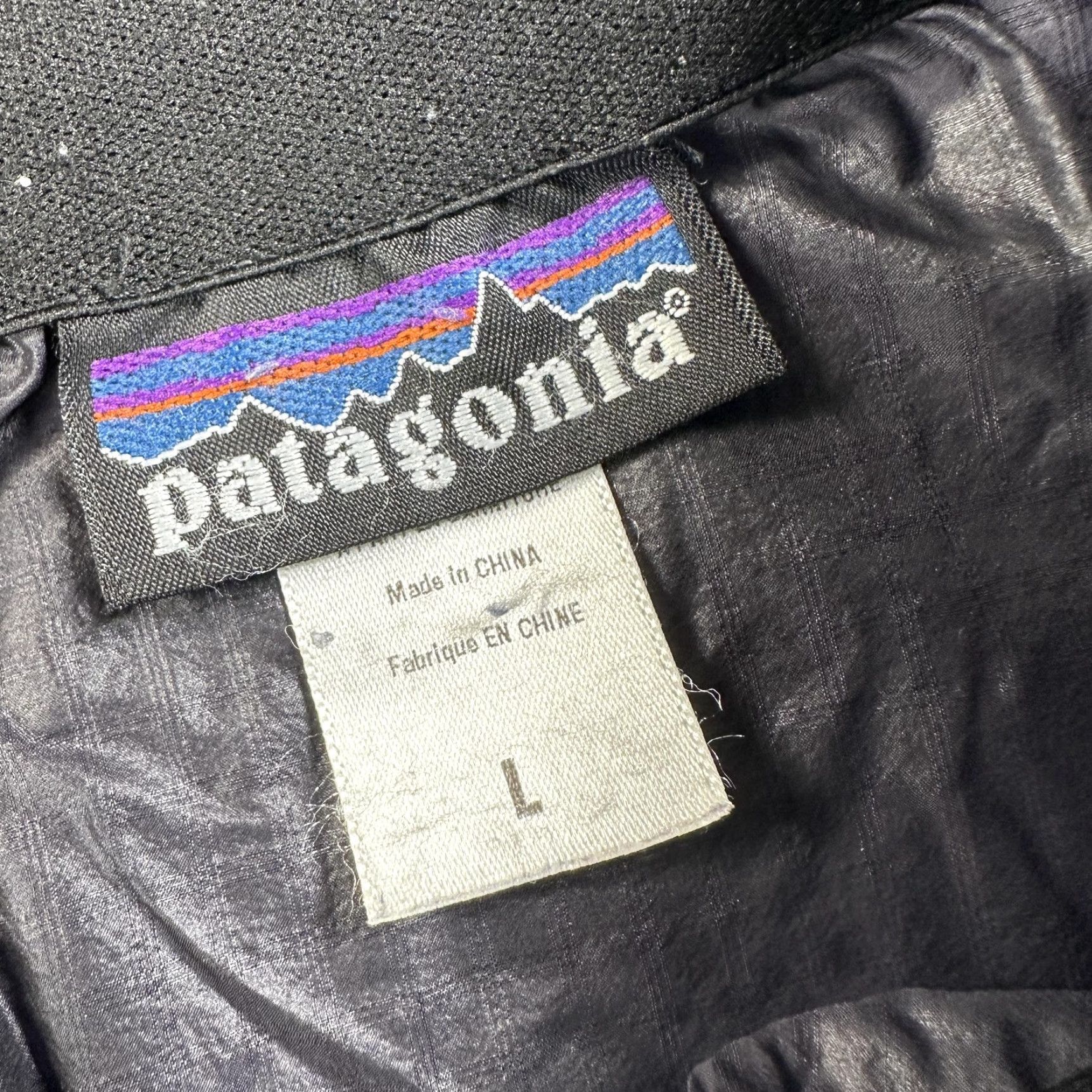 Patagonia Patagonia Nylon Windbreaker Pants Snap Ankle Lightweight Black Mens Large Y2K Size US 33 - 6 Thumbnail