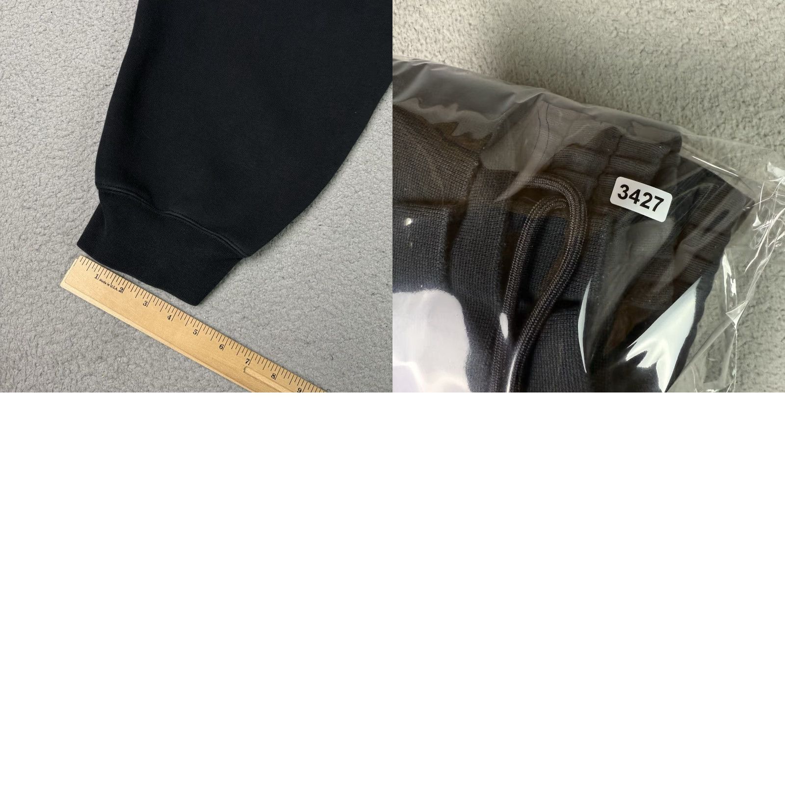 Nike VINTAGE Nike Tech Sweatpants Womens 1X Black Joggers FB8332 Pocket Drawstring Casual BLK Size 40" / US 18 - 10 Thumbnail