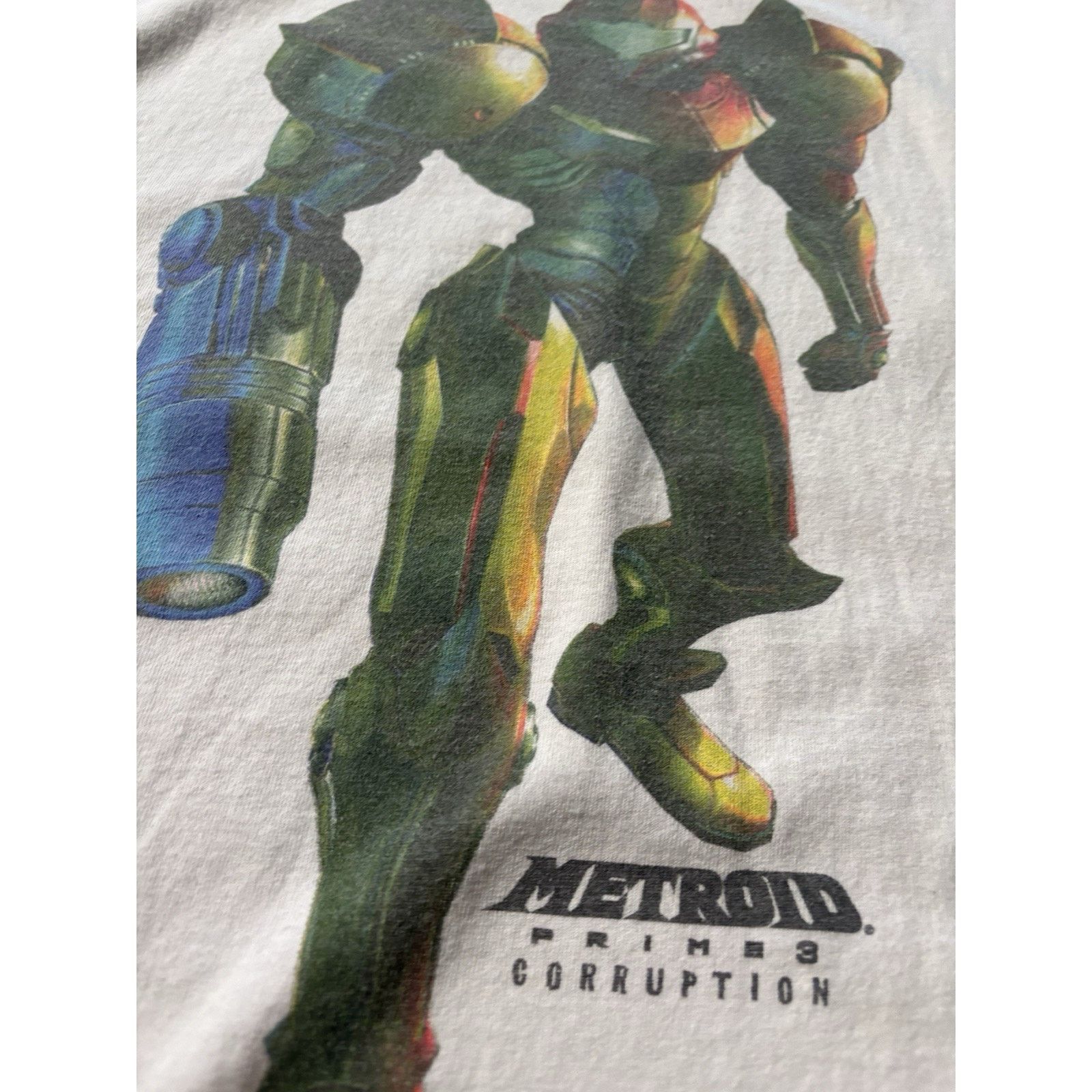 Delta Vintage Metroid Prime 3 Corruption Samus Video Game Promo XL Size US XL / EU 56 / 4 - 4 Thumbnail