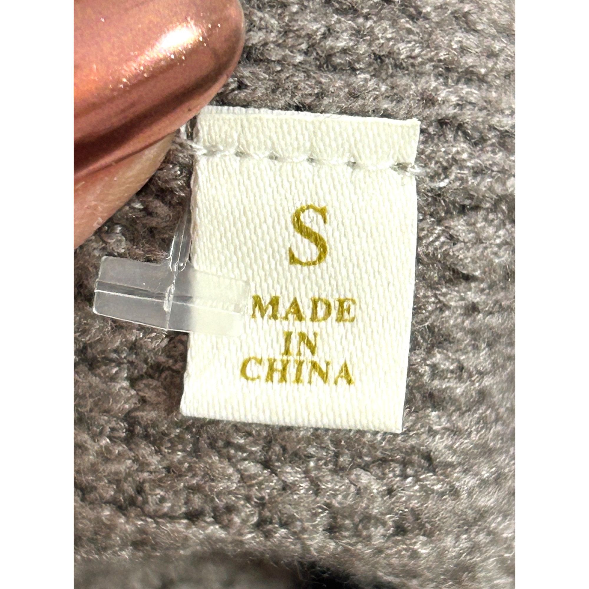 Other Cyrus Sweater S Mock Neck Long Sleeve Taupe (Cinder) Oversiz Size S / US 4 / IT 40 - 8 Thumbnail