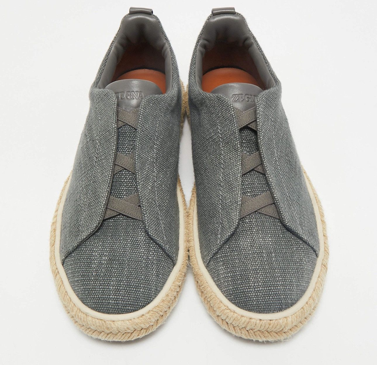 Ermenegildo Zegna Zegna grey espadrilles - EU 44.5 Size US 10.5 / EU 43-44 - 1 Thumbnail