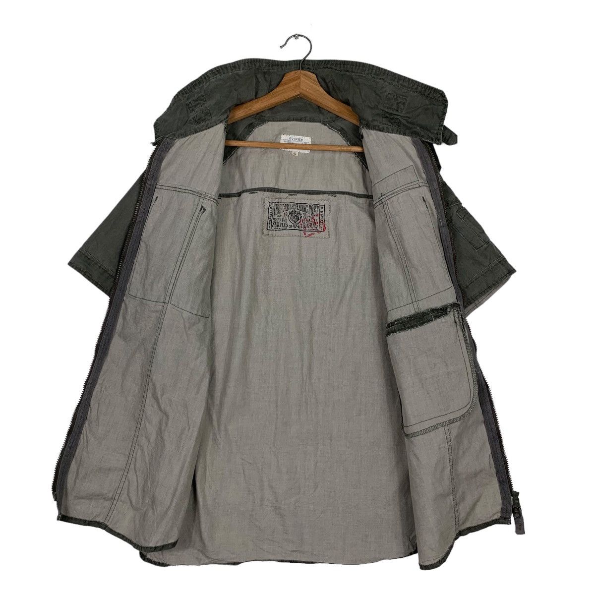 Avirex AVIREX Surplus Bondage Short Sleeve Jacket #0154-C8 Size US XL / EU 56 / 4 - 12 Thumbnail