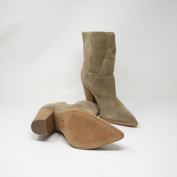 Marc Fisher Marc Fisher Devin Genuine Suede Leather Stacked Grailed