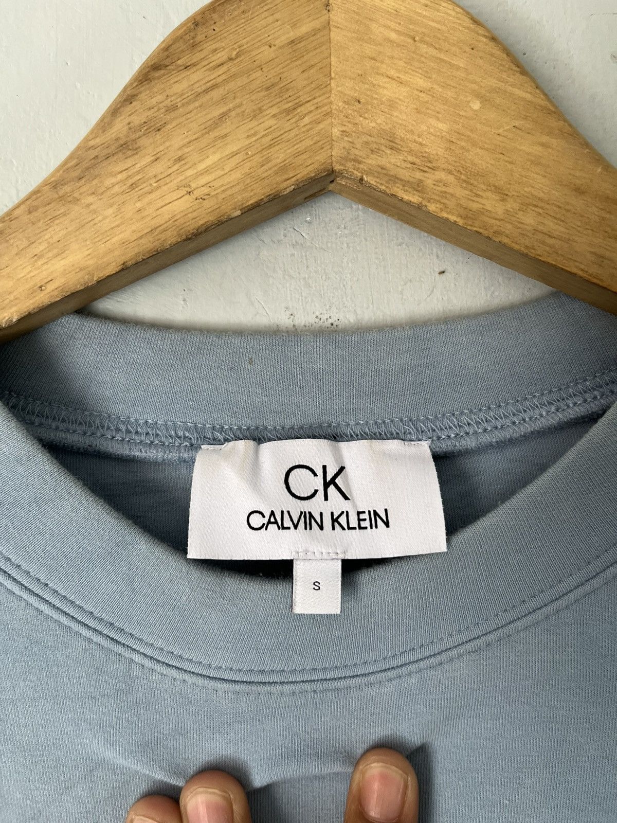 Calvin Klein Ss19 calvin klein cropped sweatshirt Size S / US 4 / IT 40 - 5 Thumbnail