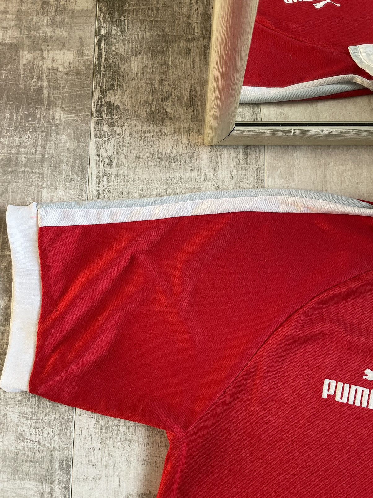Puma × Vintage Puma Switzerland 2002/2004 Home Football Shirt Vintage Size US XL / EU 56 / 4 - 8 Thumbnail