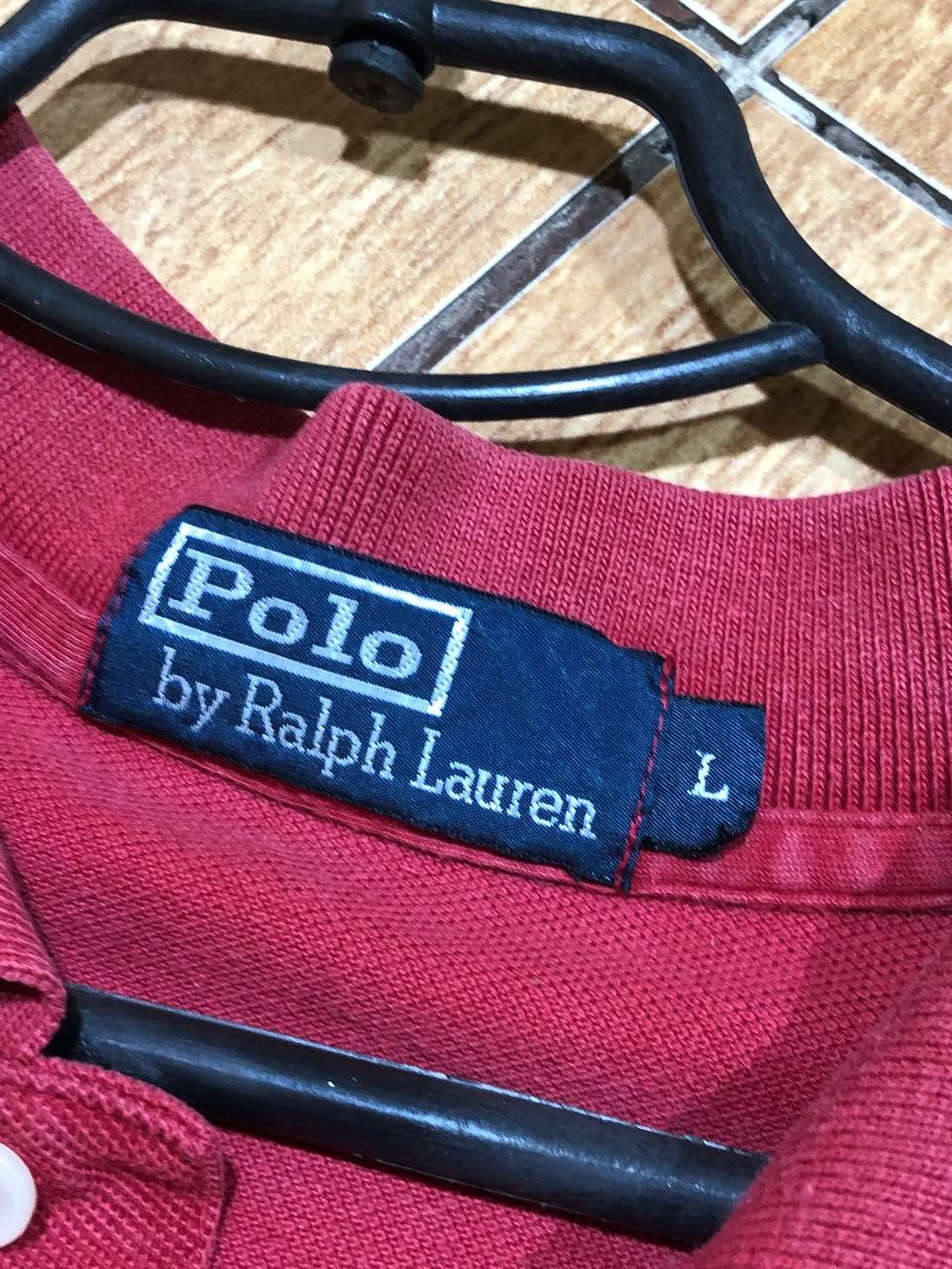 Polo Ralph Lauren Vintage Polo Ralph Lauren Embroidered Logo Polo Size L Size US L / EU 52-54 / 3 - 2 Thumbnail