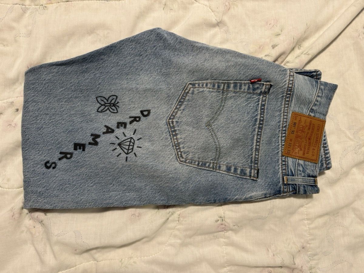 Levi's Levi’s 501 93’ Vintage Doodle Jeans - 32x32 Size US 32 / EU 48 - 3 Thumbnail