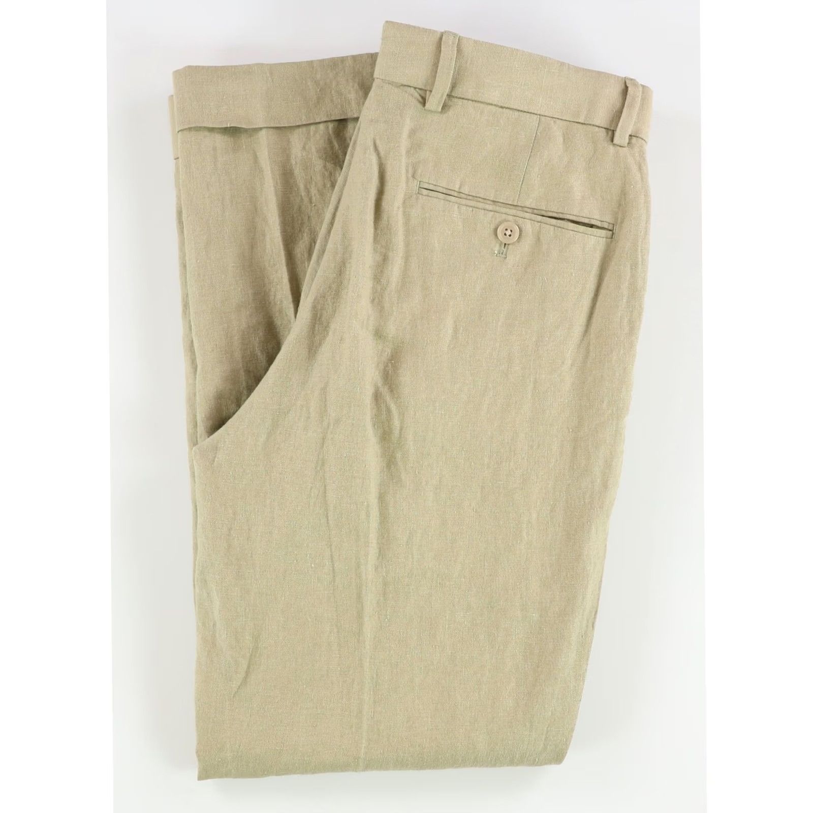 Ralph Lauren Ralph Lauren Mens Straight Leg Slacks Dress Pants, Brown, 38W x 32L Size US 38 / EU 54 - 2 Thumbnail
