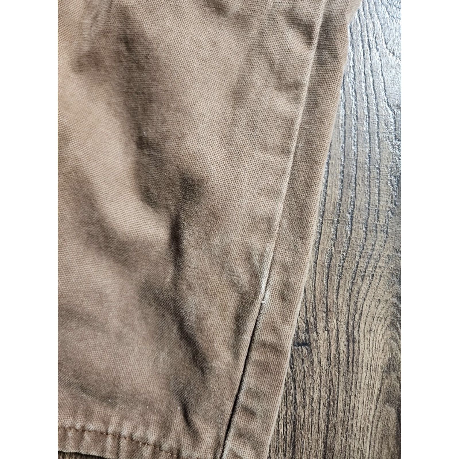 Dickies VINTAGE Dickies Jeans Canvas Pants Carpenter 30x32 Brown Mens 1990s Grunge Flat Front Cotton/Cotton Blend Brazil Mexico Bottoms Size US 30 / EU 46 - 4 Thumbnail