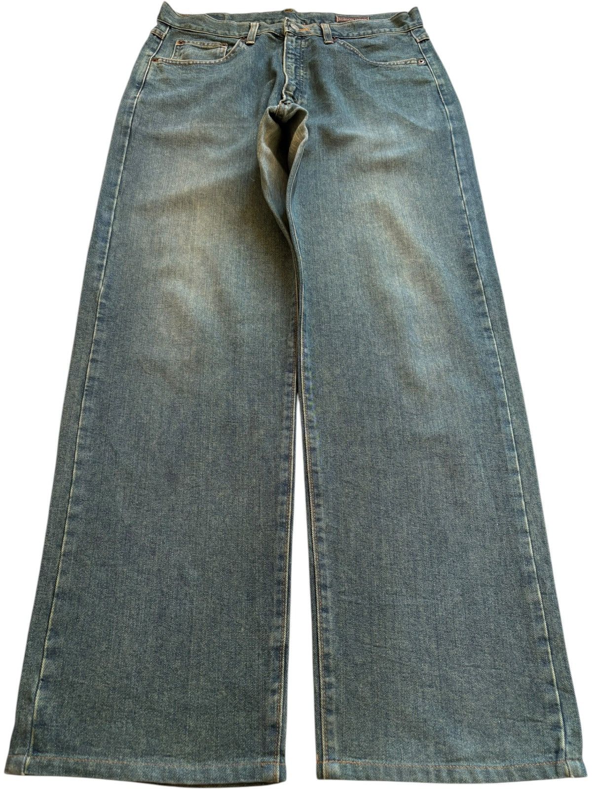 Japanese Brand Vintage Japanese Brand Rusty Mud Wash Loose Baggy Jeans Size US 34 / EU 50 - 1 Thumbnail