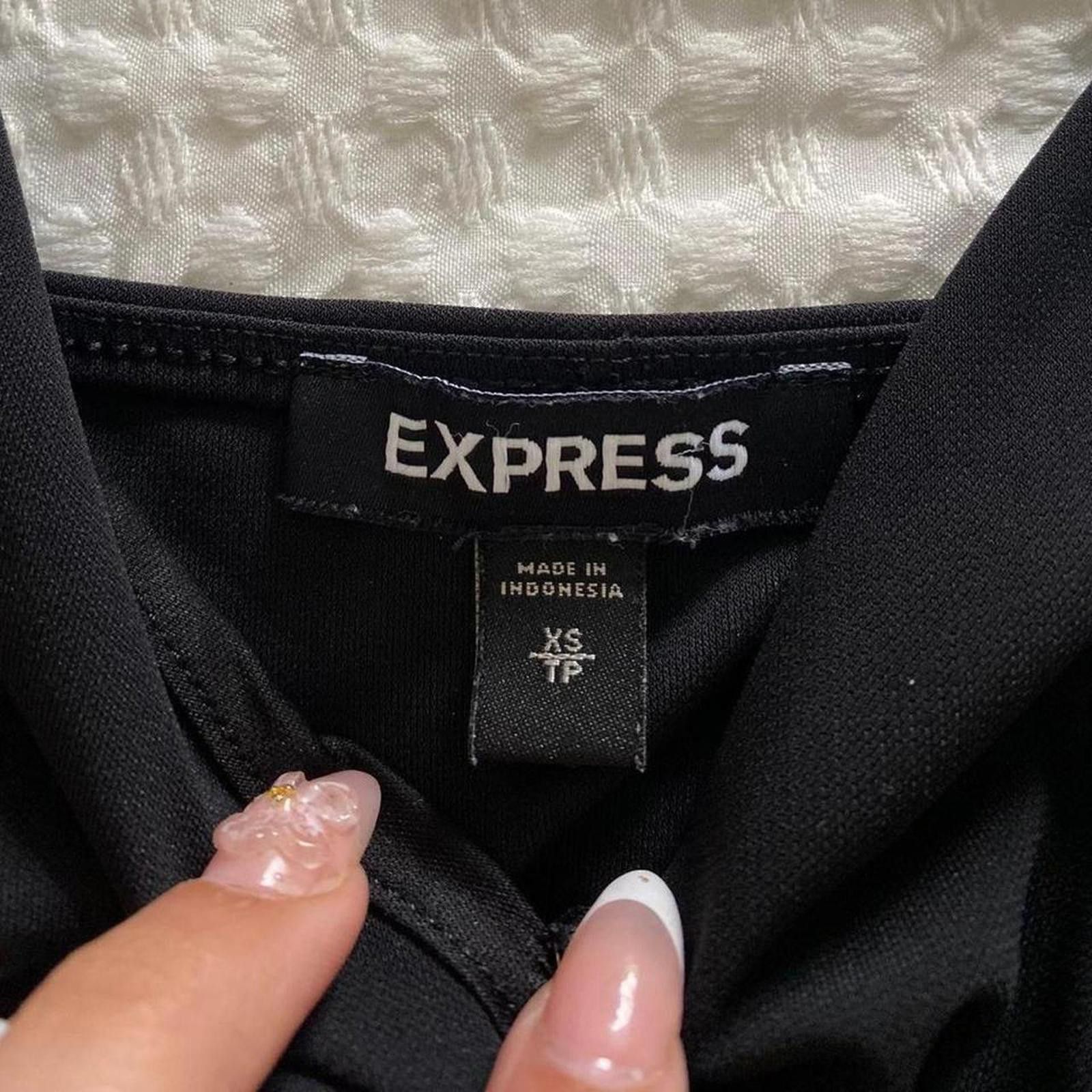 Express Black Express tank top with adjustable straps Size S / US 4 / IT 40 - 2 Thumbnail