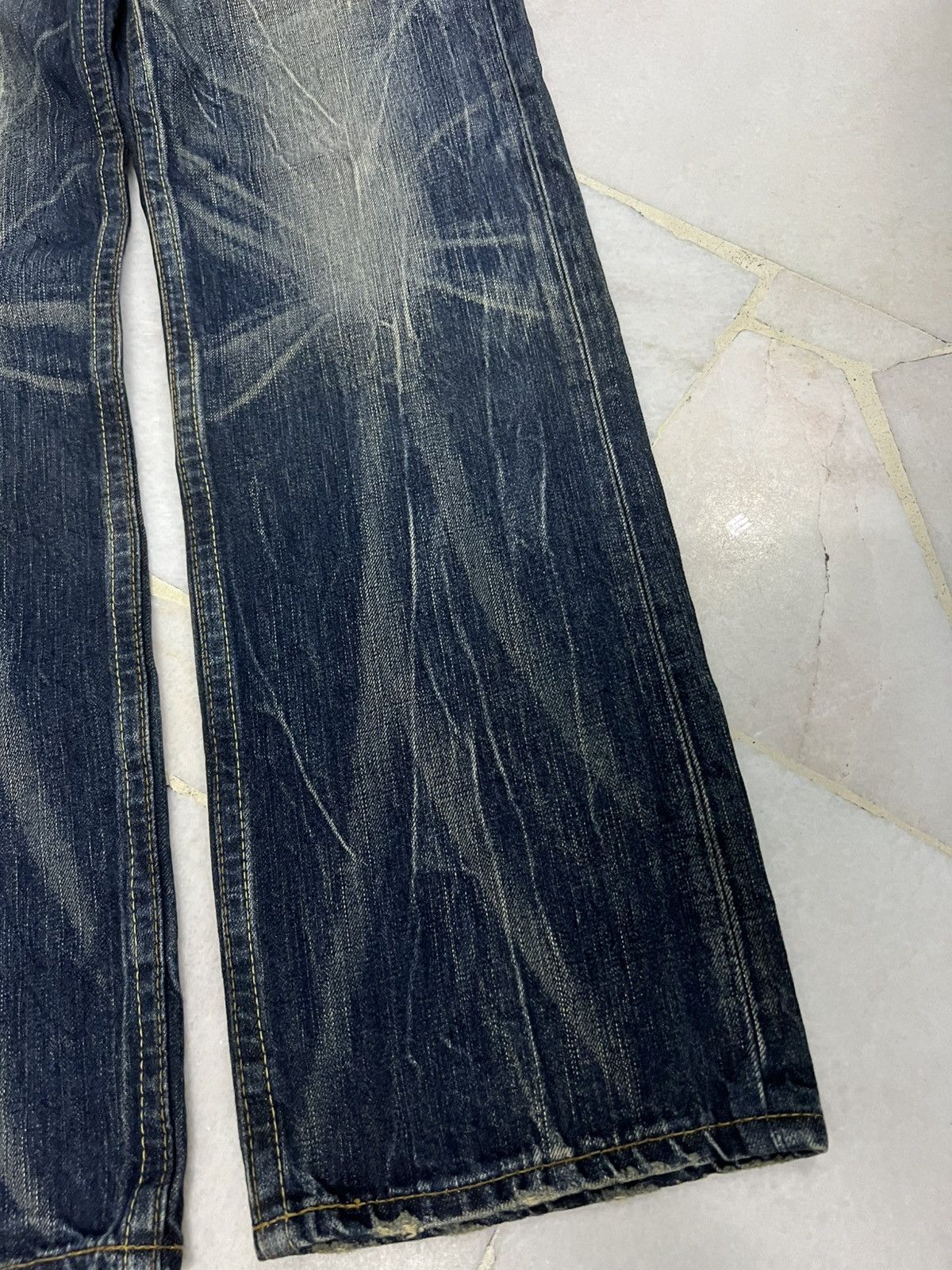 Levi's × Levi's Vintage Clothing 💥Baggy 90s Vintage Levis 503 Mud Wash Jean Size US 30 / EU 46 - 6 Thumbnail