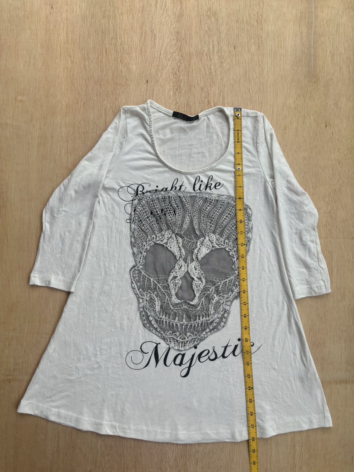 Hysteric Glamour × If Six Was Nine × Japanese Brand Y2k Janniss Skull Majestic Punk Style Longsleeve Size ONE SIZE - 9 Thumbnail