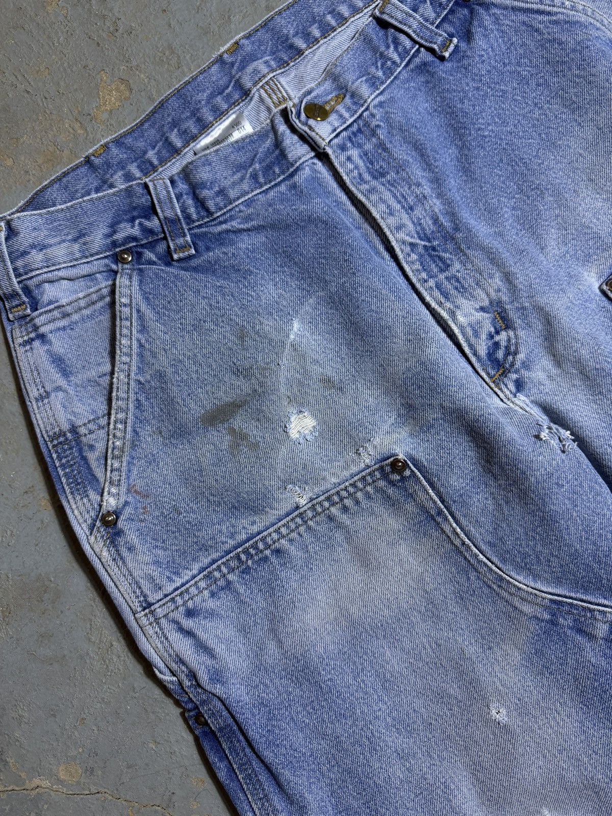 Carhartt Distressed Carhartt Double Knee Pants Size US 36 / EU 52 - 5 Thumbnail