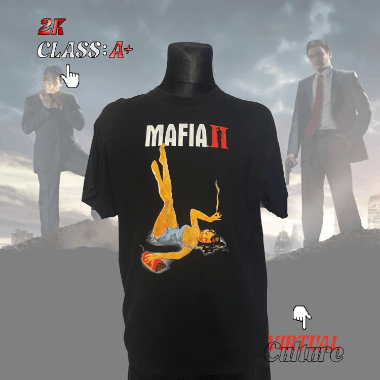 Vintage Vintage Mafia 2 Tshirt RARE Size US L / EU 52-54 / 3 - 1 Thumbnail