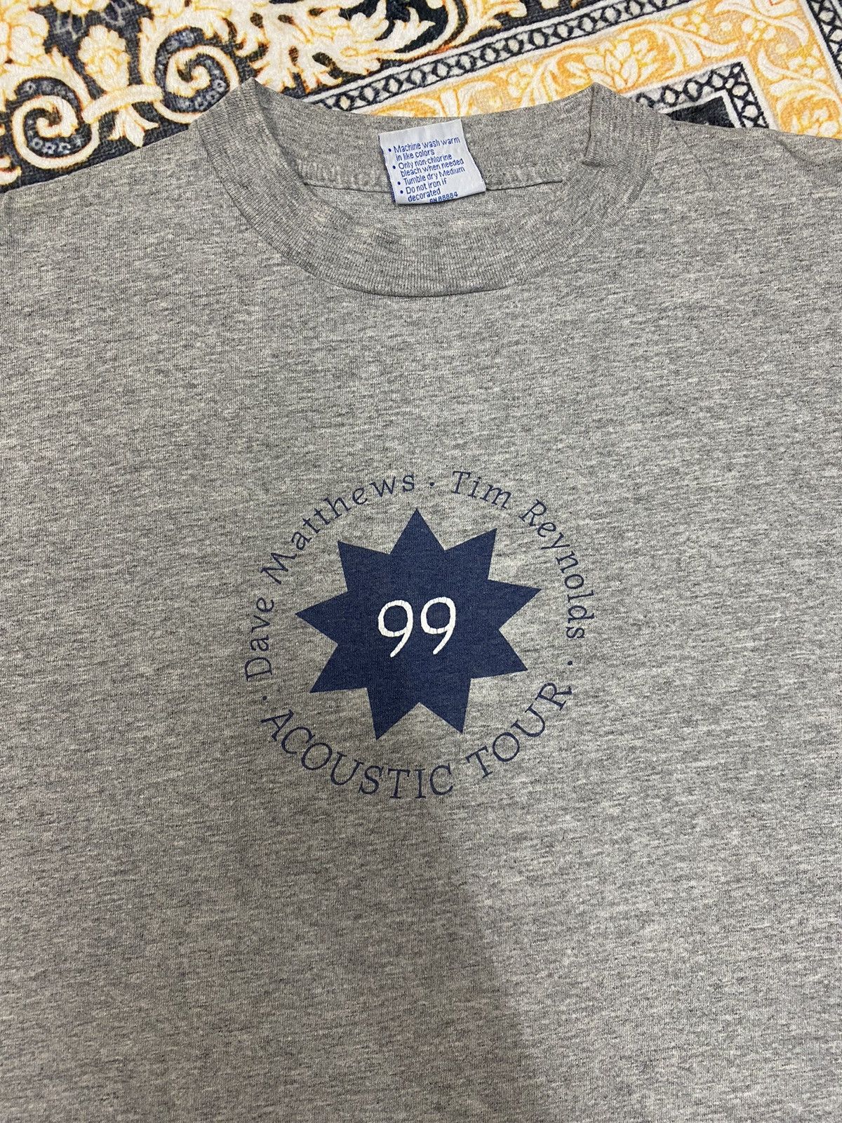 Band Tees × Vintage VINTAGE DAVE & TIM ACOUSTIC TOUR 1999 RARE TEE Size US XL / EU 56 / 4 - 2 Thumbnail