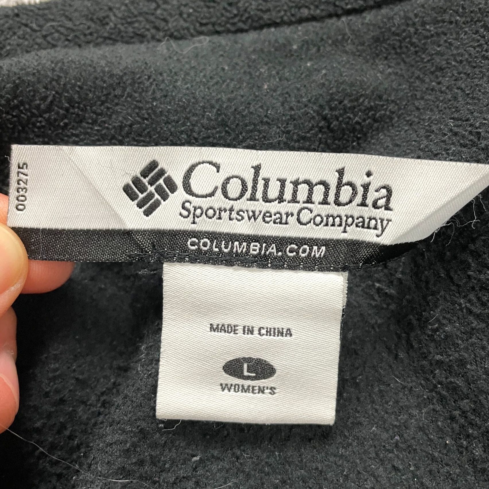 Vintage Columbia Jacket Womens Large Black Full Zip Pockets Fleece Outdoor Hiking Ladies Size L / US 10 / IT 46 - 7 Thumbnail