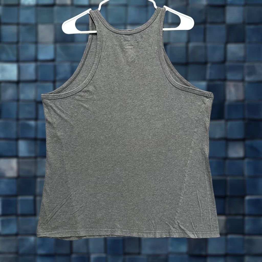 Polo Ralph Lauren Polo Ralph Lauren Tank Top Womens L Gray Slim Fit Scoop Neck Racerback Casual Basic Summer 90s Womens Size L / US 10 / IT 46 - 1 Thumbnail