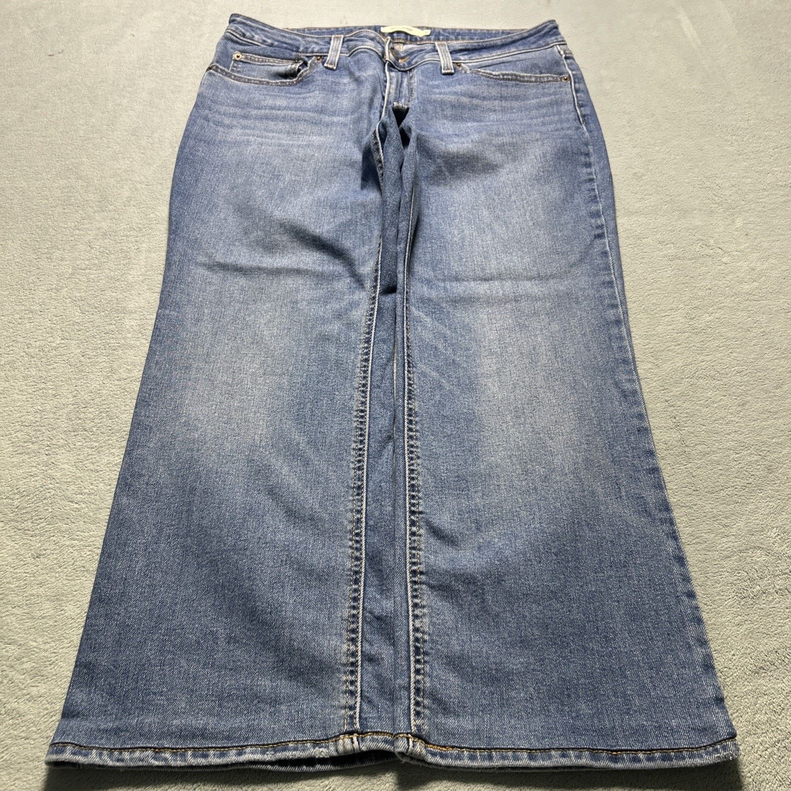 Levi's Levis Beyond Baggy Jeans Womens 31 35x25 Hamilton Wide Loose Size 35" - 2 Thumbnail