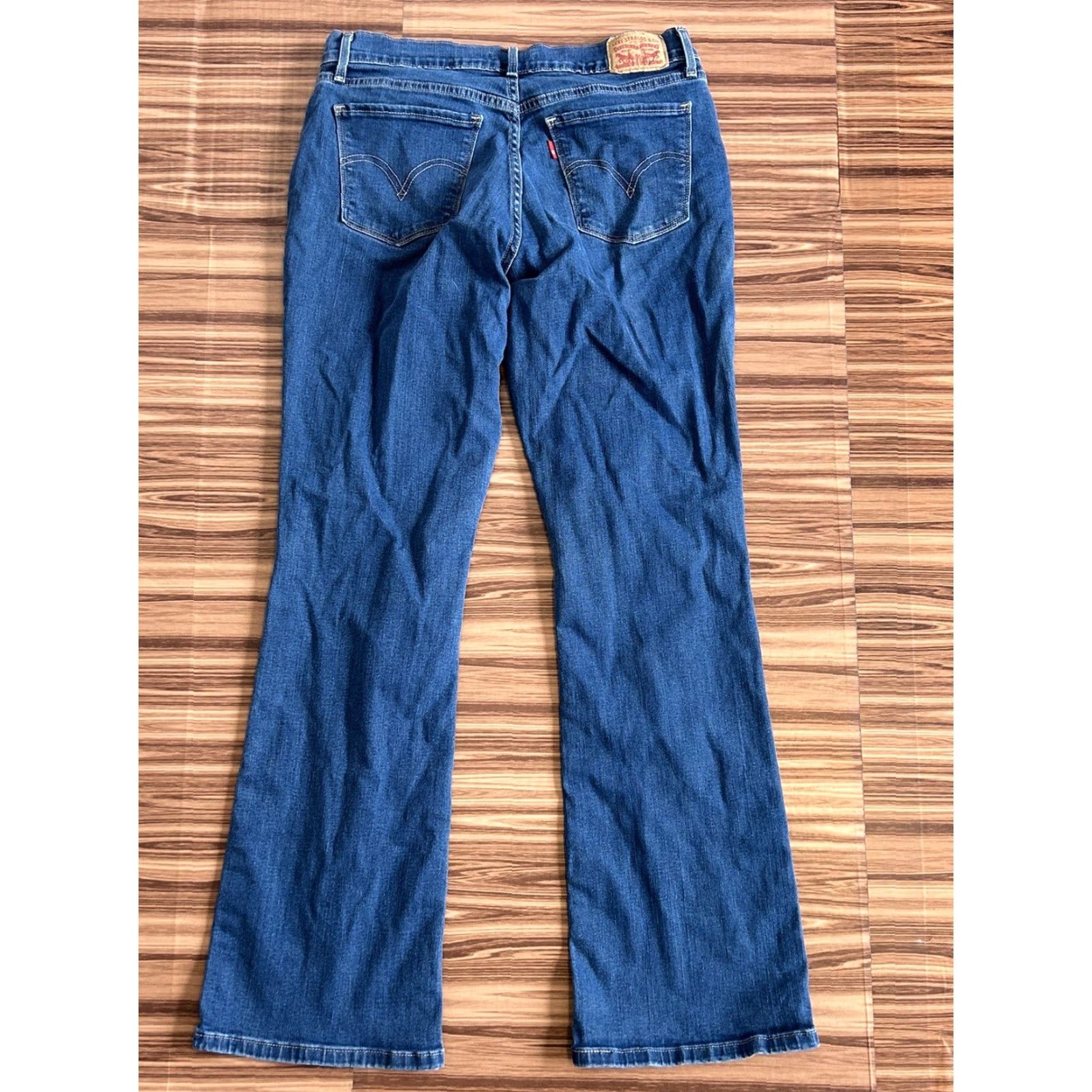 Levi's Levis 515 Jeans Womens Boot Cut Mid Rise Denim size 8 (29x32) Size 30" / US 8 / IT 44 - 2 Thumbnail
