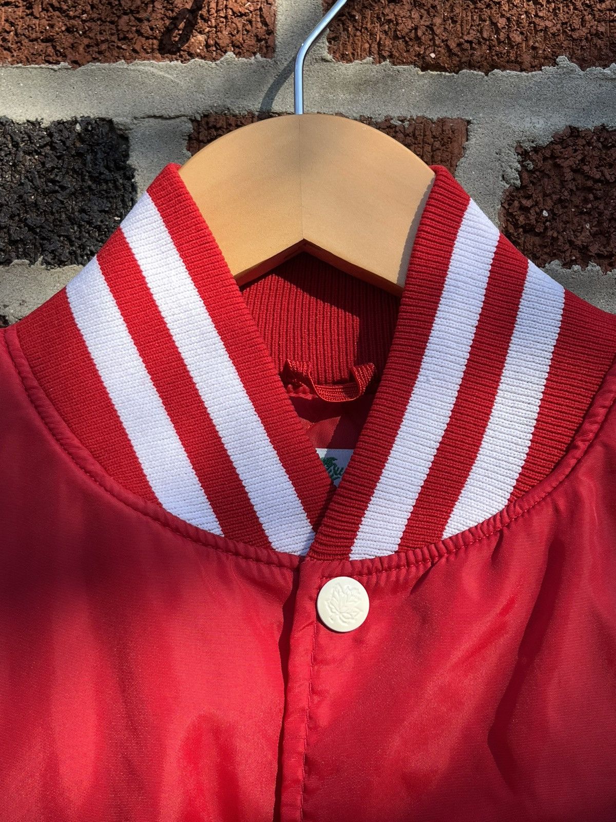 MLB Vintage 90’s Maple “Holy Terrors” Varsity Jacket Size US M / EU 48-50 / 2 - 10 Thumbnail