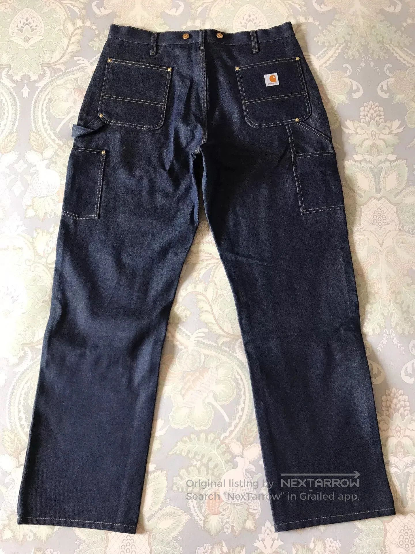 Carhartt Carhartt B07 Raw Denim Jeans W36L32. Size US 36 / EU 52 - 3 Thumbnail