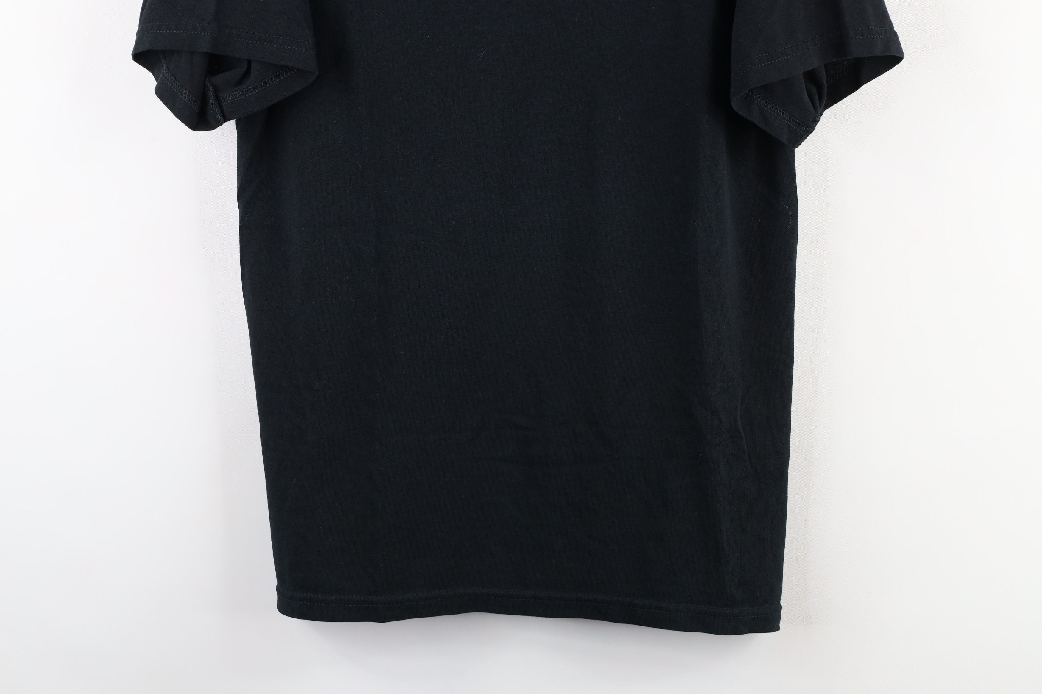 Vintage Vintage 90s Streetwear Distressed Short Sleeve T-Shirt Black Size US S / EU 44-46 / 1 - 3 Thumbnail