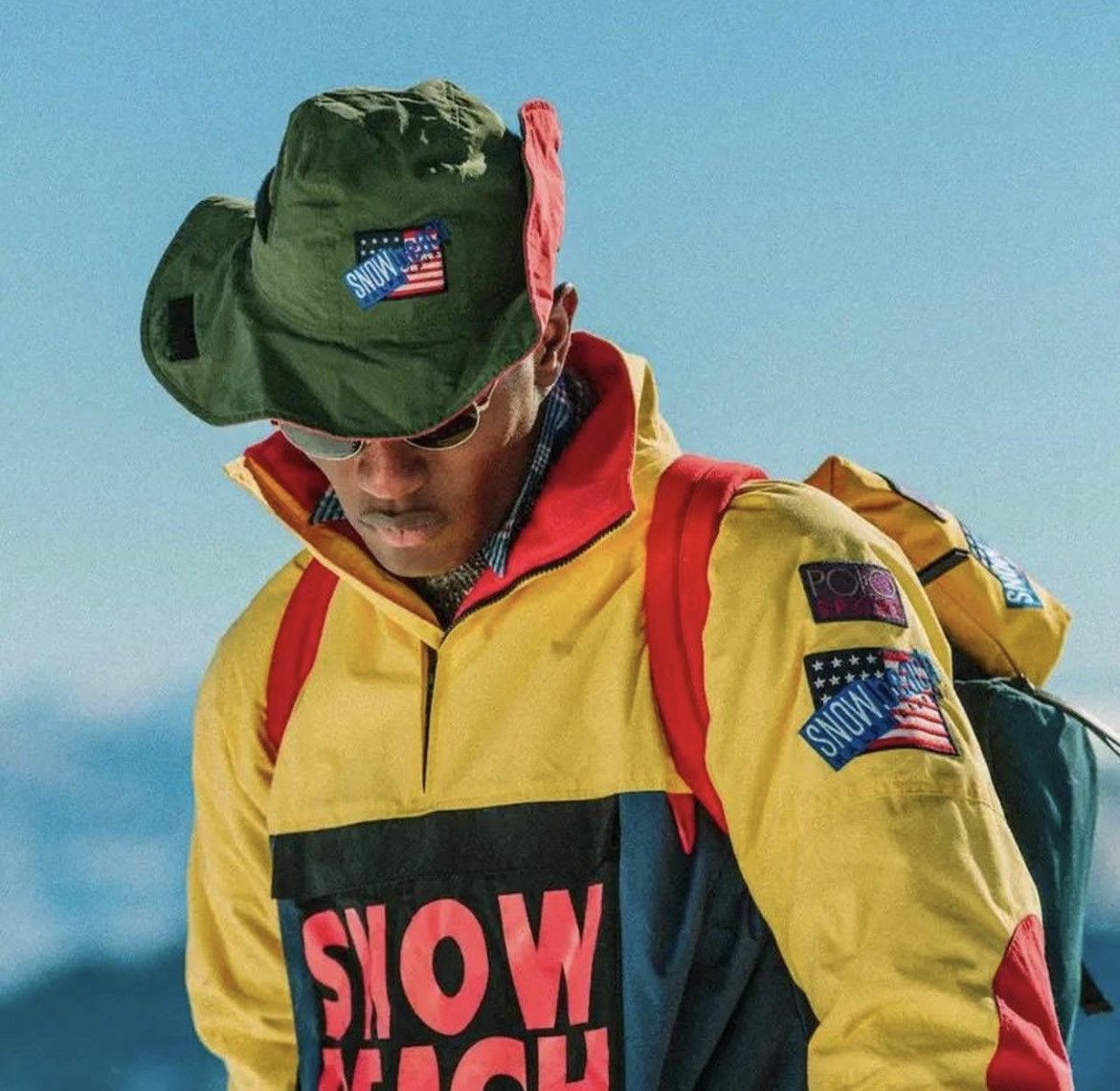 Polo Ralph Lauren POLO RALPH LAUREN THE SNOW BEACH BUCKET HAT Size ONE SIZE - 5 Thumbnail