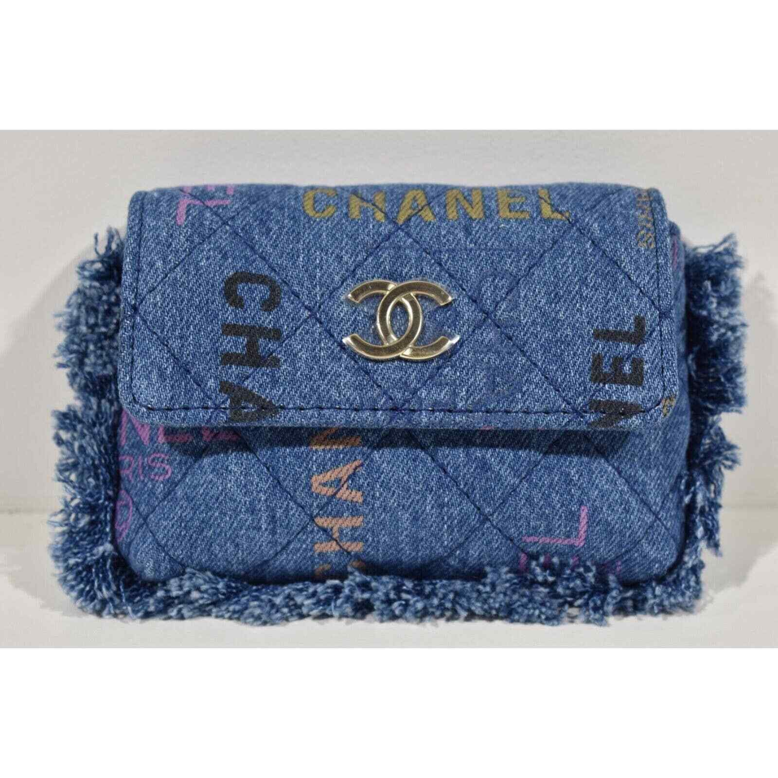 Chanel Chanel Graffiti Shoulder Crossbody Clutch Credit Card Bag Size ONE SIZE - 2 Thumbnail