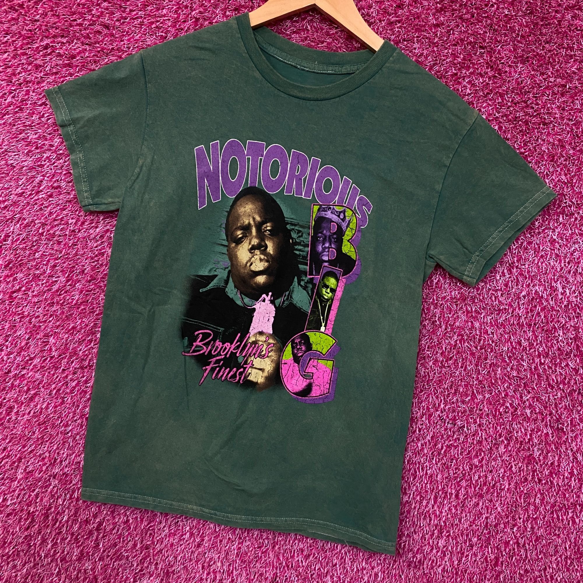 Rap Tees The Notorious B.I.G. Biggie Smalls Brooklyn's Finest Graphic Size US S / EU 44-46 / 1 - 3 Thumbnail