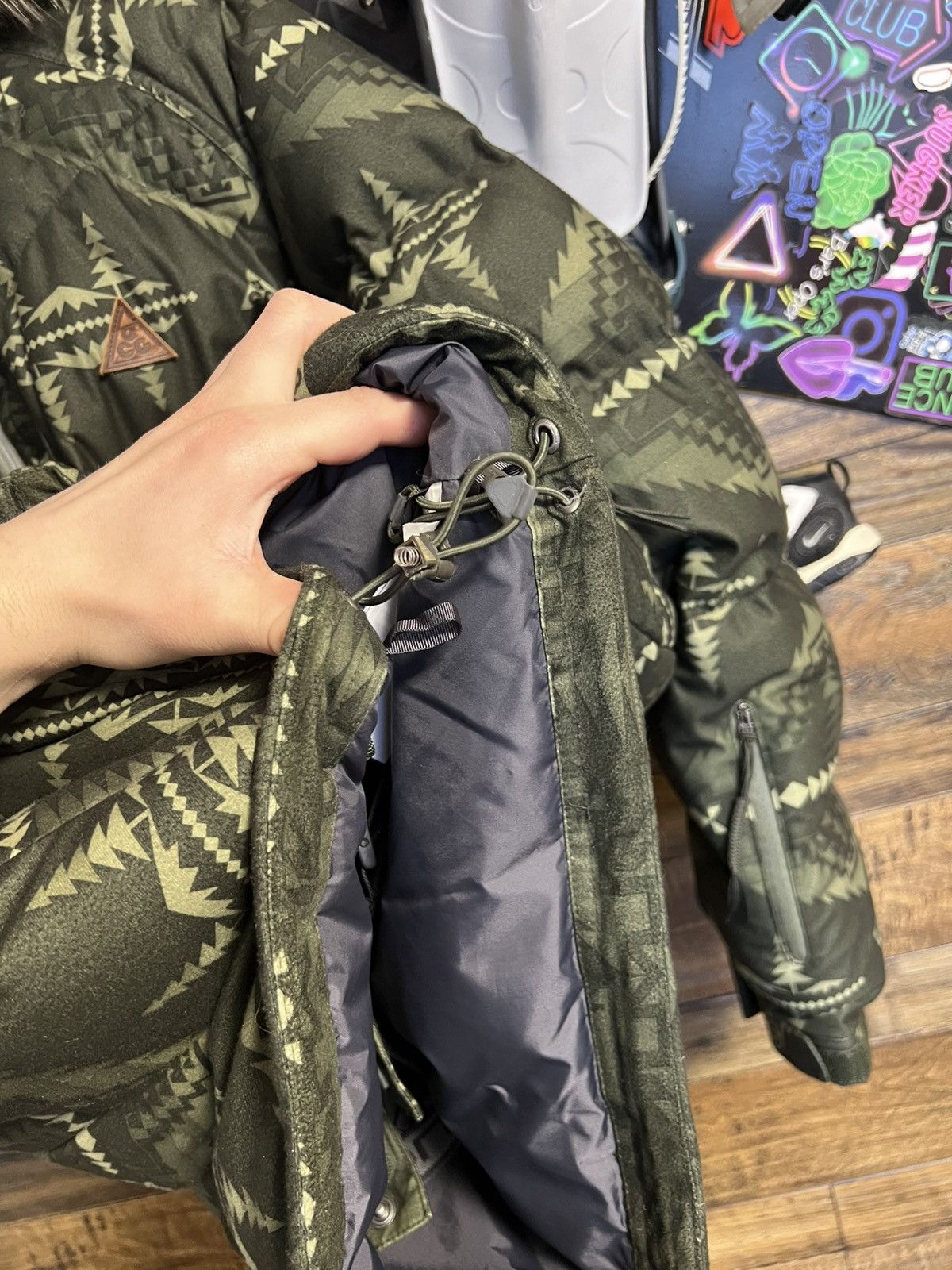 Vintage RARE Vintage Nike Acg down Jacket parkas Size US XL / EU 56 / 4 - 15 Thumbnail