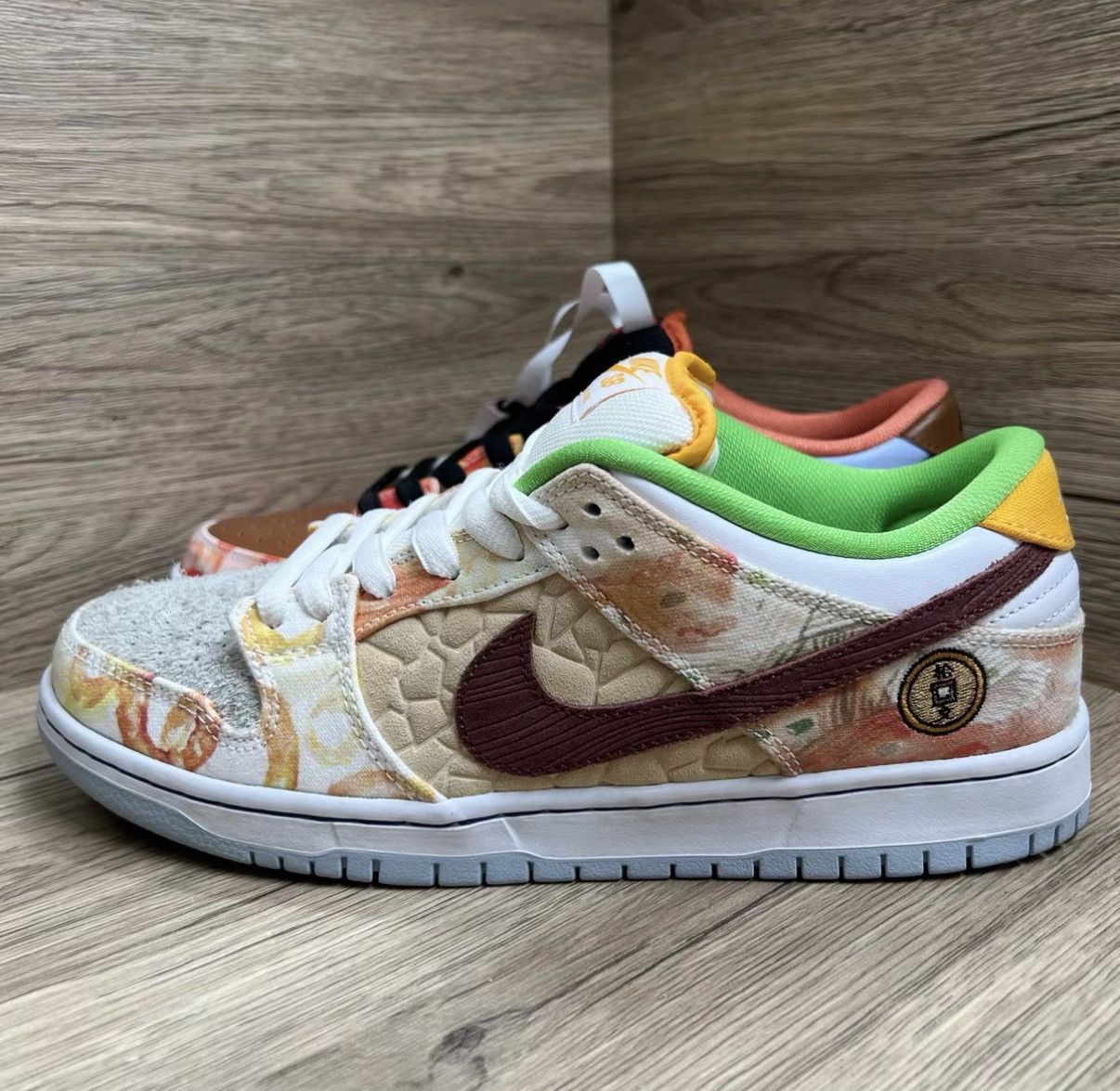 Nike Nike Dunk SB Ferry God Mandarin Duck Sneakers J41 Size US 9 / EU 42 - 1 Thumbnail
