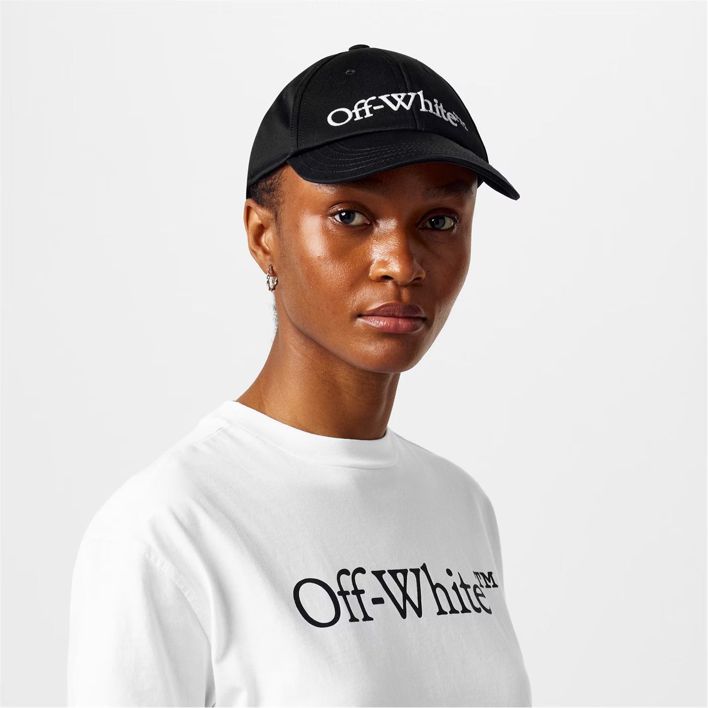 Off-White o1g2r1mq0125 Size: S / Hat / Cap in Black & White Size ONE SIZE - 2 Thumbnail