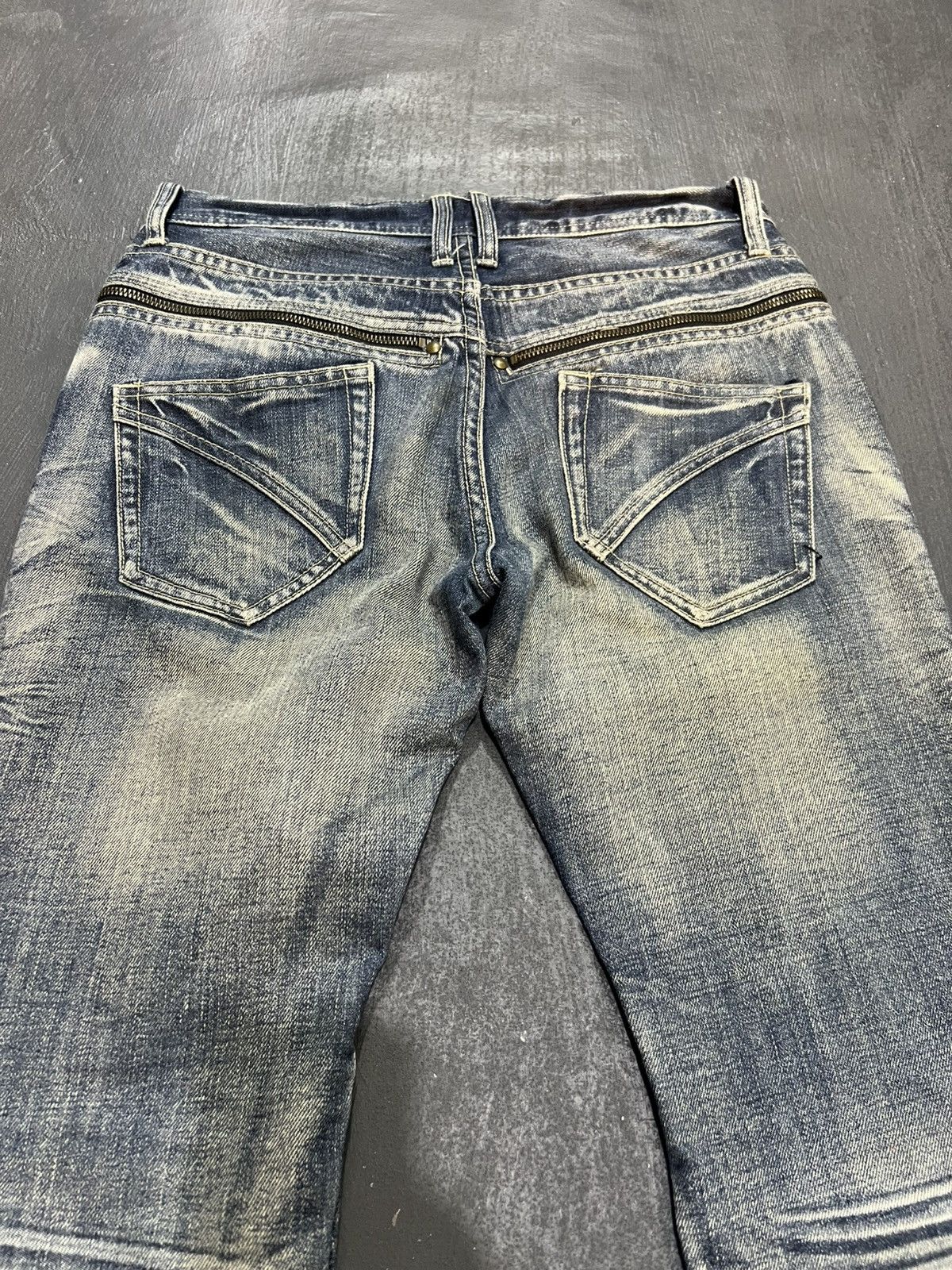 Michel Klein Michel Klein Flare Style Jeans Size US 30 / EU 46 - 8 Thumbnail