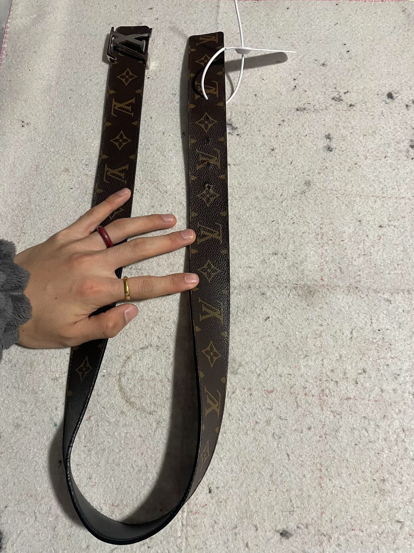 Louis Vuitton Louis Vuitton Classic Monogram Belt Size ONE SIZE - 1 Thumbnail