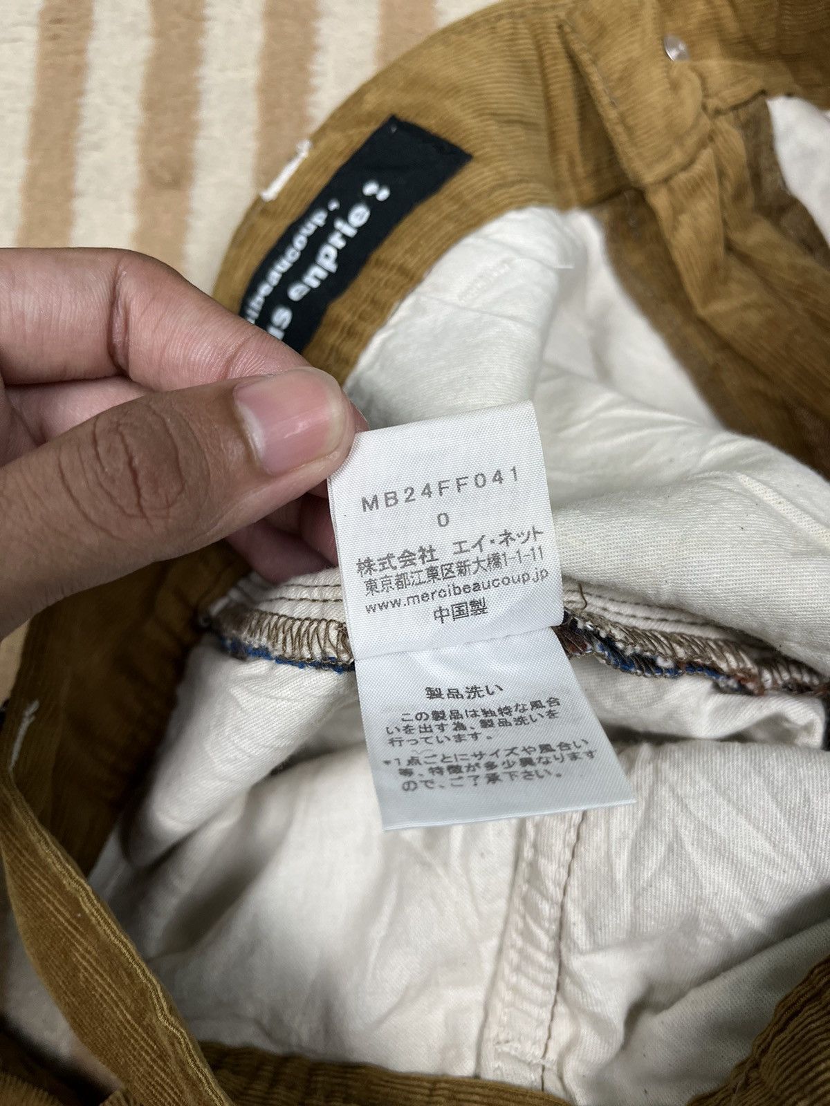 mercibeaucoup Mercibeaucoup Corduroy Pants Size US 27 - 11 Thumbnail