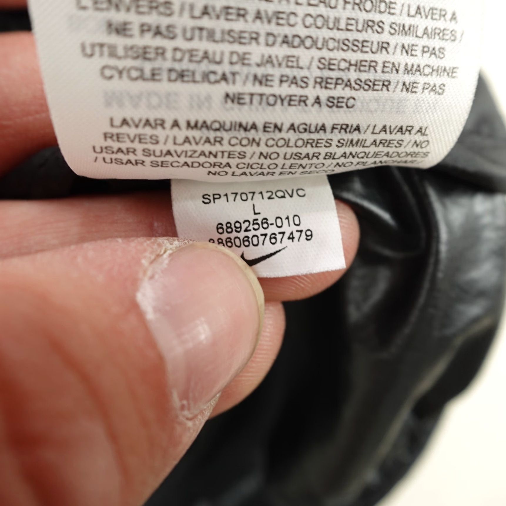 Nike VINTAGE Nike Vest Womens Large Black Polyfill Windbreaker Zip? Size L / US 10 / IT 46 - 6 Thumbnail