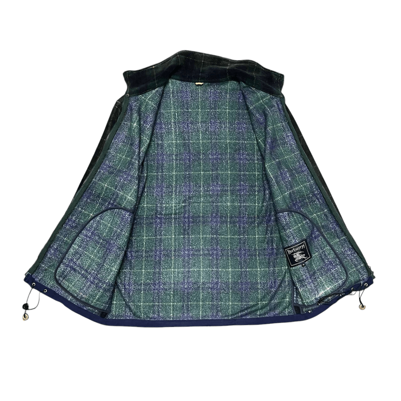 Burberry Vintage Burberry Tartan Plaid Zipper Jacket Size US M / EU 48-50 / 2 - 5 Thumbnail