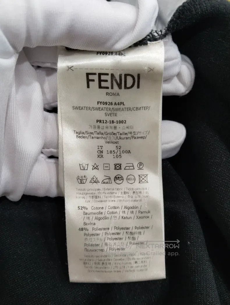 Fendi Fendi Sweatshirt Size US L / EU 52-54 / 3 - 5 Thumbnail