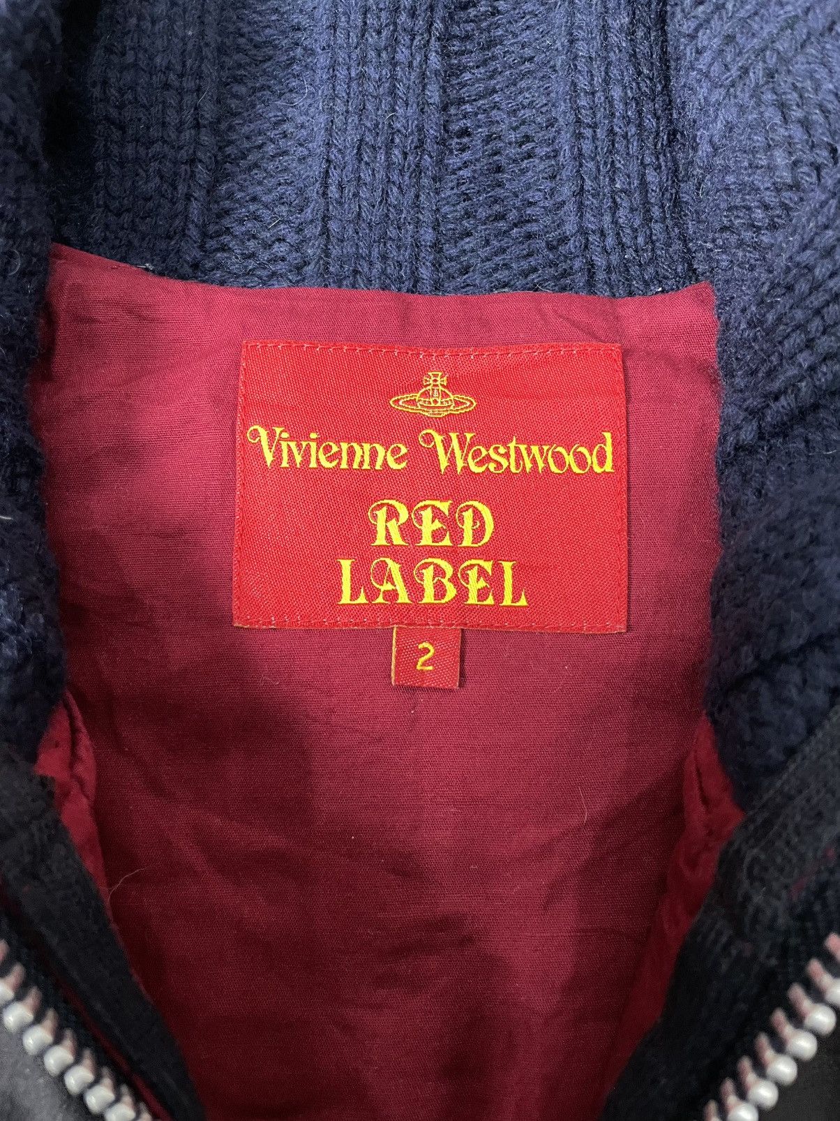 Vintage Vivienne Westwood Orb Logo Red Label Knitt Jacket Size M / US 6-8 / IT 42-44 - 6 Thumbnail