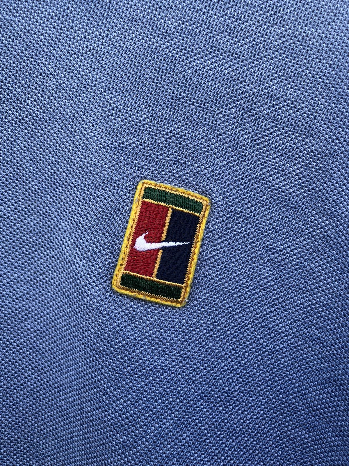 Japanese Brand 🔥Vintage🔥90s Nike Court ALPHA PROJECT Polo Shirts Size US L / EU 52-54 / 3 - 8 Thumbnail