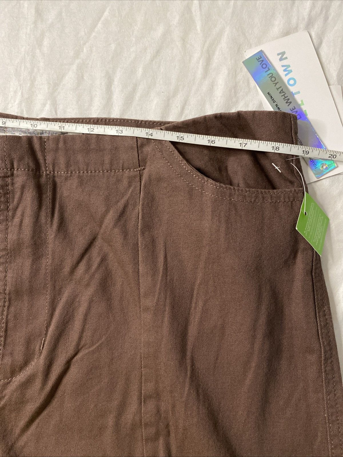 Other Tinseltown Cargo Pants Womens Baggy Brown Kohls Sz 17/33 NWT Size 33" - 12 Thumbnail