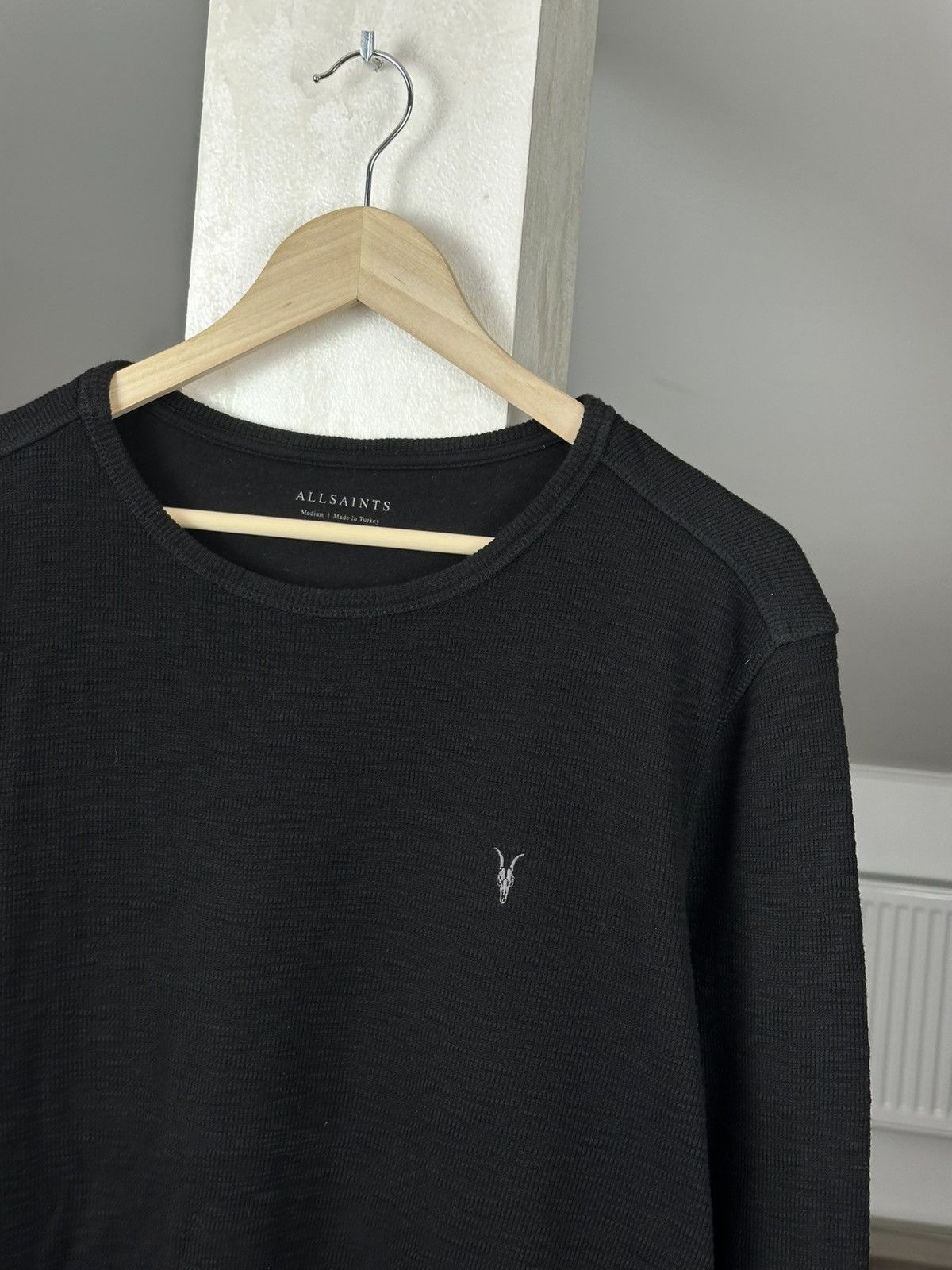 Designer Allsaints Heavyweight Knit Japan Style Sweater Size US M / EU 48-50 / 2 - 3 Thumbnail