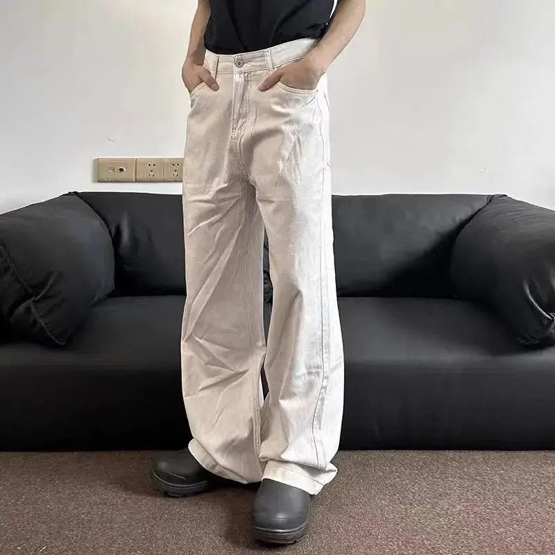 Japanese Brand Street Casual Simple Versatile Aged Jeans Size US 32 / EU 48 - 6 Thumbnail